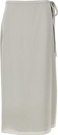 Theory CL wrap skirt - Grey