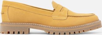Duke + Dexter Duke + Dexter, Womens Wilde Maple Nubuck Lug Loafer - Womens, Size 3