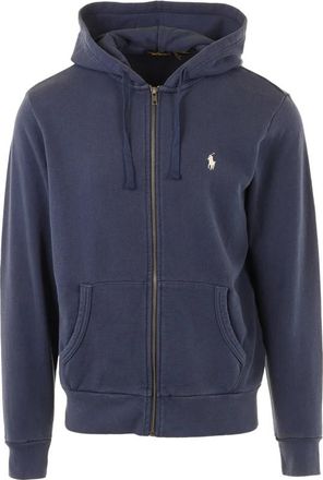 Polo Ralph Lauren Long Sleeve Full-Zip Hoodie - Heren - Vesten met rits - Blauw - XL - Hoodies & sweatvesten