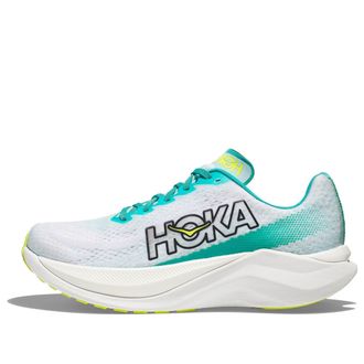 Hoka One One Mach X White Blue Glass 1141450-WBGL