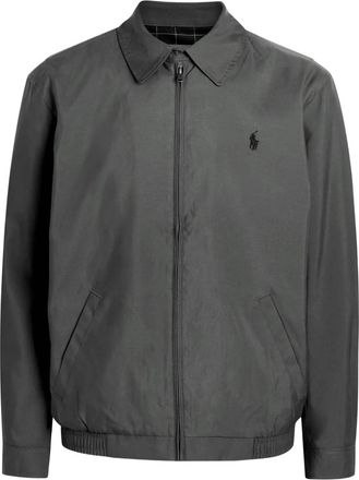 Polo Ralph Lauren zipped collared shirt jacket - Grey