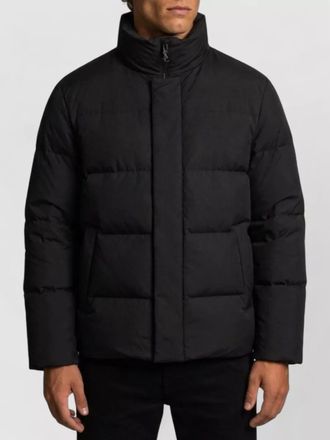 Saint Laurent down padded high-neck puffer jacket