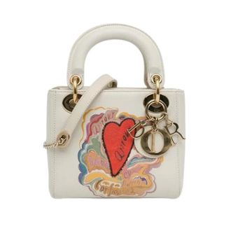 Dior Pre-owned Vintage Satchel - Dames - Pre-owned - Wit - Maat: ONE Size Leer