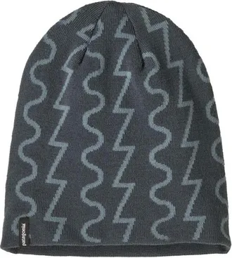 Patagonia PowSlayer Beanie M&uuml;tze - Unisex | grau/blau
