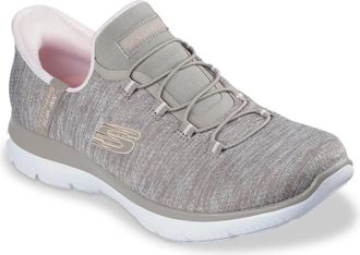 Skechers Womens Skechers Slip-ins: Summits - Everyday Set Sneaker Gray Shoes HAWK2308