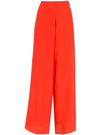 Amir Slama silk palazzo pants - Red