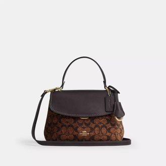 Coach Emory Top Handle Bag In Signature Chenille