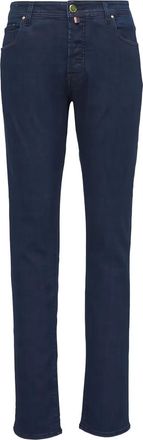 Jacob Cohen Jeans Bard con cinque tasche - Blu