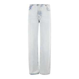 Haikure Straight Fit Jeans, female, Blue, W26, Stylish Stromboli Trousers