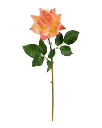 Nearly Natural Set Of 6 20In Rose Artificial Flower