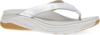 Dansko Womens Rosemary Slippers In Silver Metallic