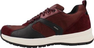 Geox D Braies B ABX - Dames - Sneakers - Rood - 40 EU - Su&egrave;de - Schoenen