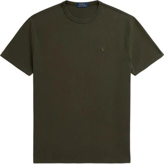 Polo Ralph Lauren short sleeve T-shirt - men - Polyester/Cotton/Elastane - S - Green