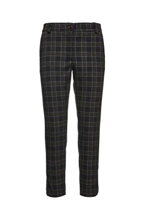 M&oacute;veis Conquista 7/8 Check Punto di Roma Crop Pants