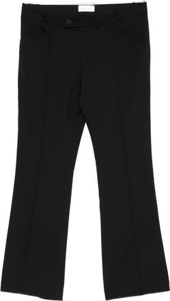 Ernest W. Baker Pressed-crease Flared Trousers