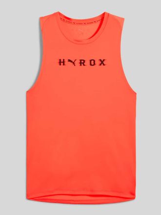 Puma PUMA x HYROX - Regular Fit Tank Top aus feuchtigkeitsregulierendem Material in Neon Rot, Gr&ouml;&szlig;e XXL