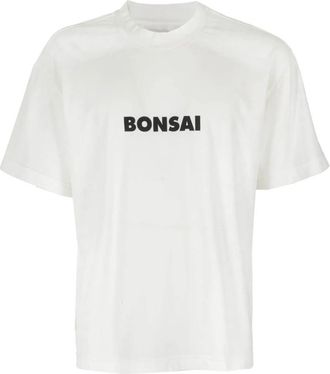 BONSAI T-Shirts - Heren - T-shirts - Wit - S - Katoen - Tops