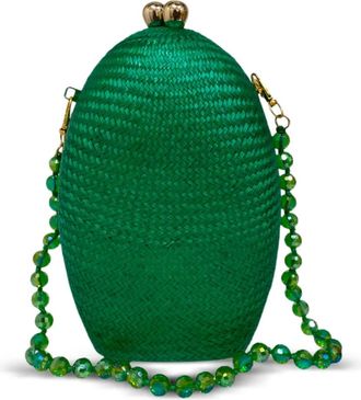 Serpui Clutch Maya - Verde
