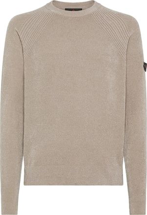 Peuterey Soft Chenille Knit Crewneck Sweater