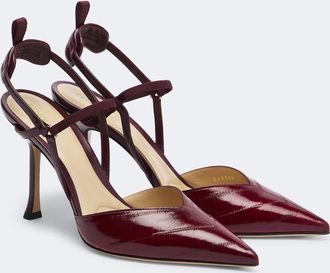 Fendi Very Colibr&igrave; leather slingback pumps