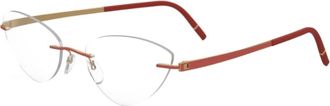 Silhouette Brillenmonturen - unisex - Brillen - Bruin - 56 MM - Accessoires