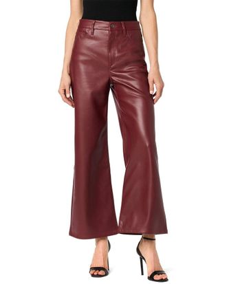 Joe's Joes Jeans Wide Leg Burgundy Ankle Jean