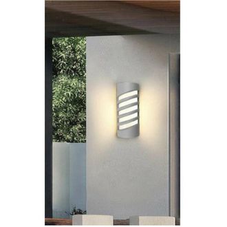 Trade Shop Trade Shop Traesio - Trade Shop - Applique Led A Parete 12 W Per Esterno Luce 3000k 6500k 4000k Grigio Ip65 Es56