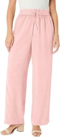 Roaman's Plus Size Acid Wash Pants in Soft Blush at Nordstrom, Size 32