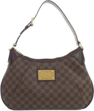 Louis Vuitton Pre-owned Shoulder Bags, female, Brown, Size: ONE SIZE Pre-owned Canvas shoulder-bags