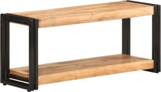 vidaXL TV Cabinet 90x30x40 cm Solid Acacia Wood vidaXL