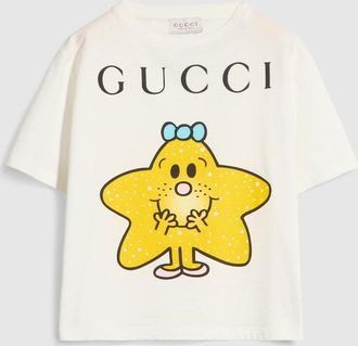 Gucci Kids - Cotton T-shirt With Print, White