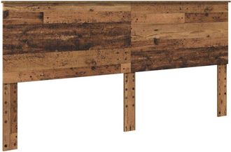 vidaXL Cabecero Con Cabecera Madera Vieja 200 Cm Madera Contrachapada Vidaxl