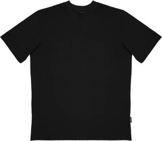Hev&ograve; Gestreept Poloshirt Mulino F651 - Heren - T-shirts - Zwart - XL - Katoen - Tops
