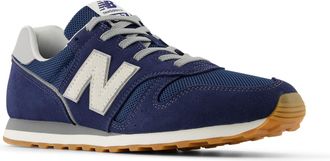 New Balance Sneaker NEW BALANCE 373, Herren, Gr. 40,5, blau (nb navy), Leder, Synthetik, Schuhe Sneaker