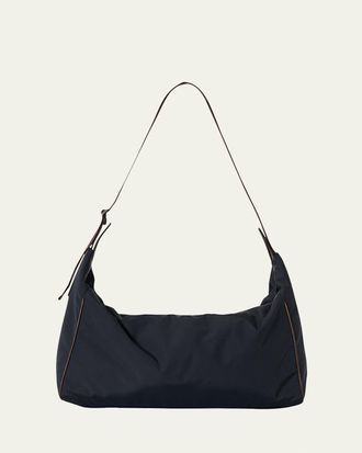 The Row Mens Logan Nylon East-West Bag