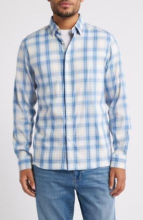 Faherty The Movement Button-Up Shirt in Harbor Point Plaid at Nordstrom Rack, Size Xx-Large