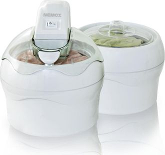Nemox M&aacute;quina Para Hacer Helados Doble De 2 X 1,1 L Y 15 W - 0034410800 - Nemox