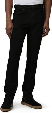 Paige Federal Slim Straight Leg Jeans in Black Shadow at Nordstrom, Size 36 X 30