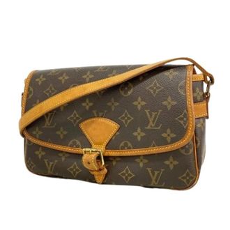 Louis Vuitton Pre-owned Cross Body Bags, female, Brown, Size: ONE SIZE Pre-owned Sologne Shoulder Bag