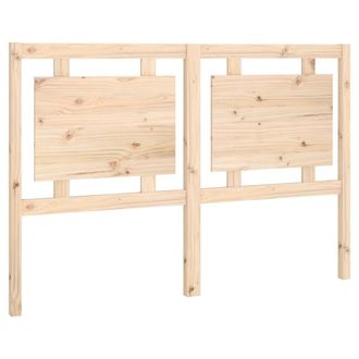 vidaXL Cabecero De Cama Madera Maciza De Pino 145,5x4x100 Cm Vidaxl