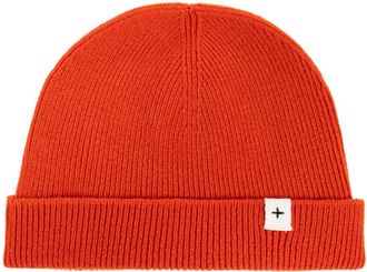 Jil Sander Wollen muts - Heren - Hoeden - Rood - ONE Size - Wol - Accessoires