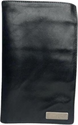 Fendi Pre-owned Leather Wallet - unisex - Vintage Accessoires - Zwart - ONE Size - Leer - Vintage