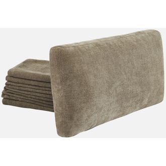 Sweeek Sweeek - Funda En Tela De 3 Plazas Para Para Sof&aacute; Cama Neo, Neo, Pardo, 198x88x65 Cm