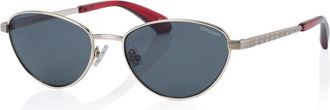 Superdry SDS 5002 202 Womens Sunglasses Silver Size 52