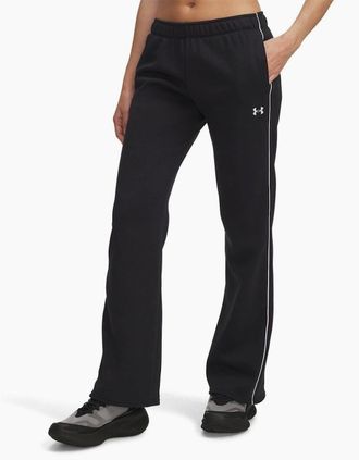 Under Armour Womens UA Rival Solid Flared Sweatpants - Black - Size: 14/30in