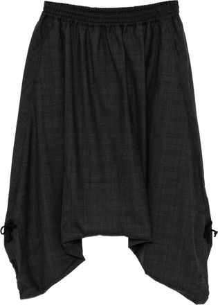 Junya Watanabe Pantaloni con cavallo basso - Grigio