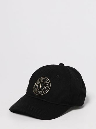 Versace Jeans Couture Cappello Versace Jeans Couture in cotone con logo stampato