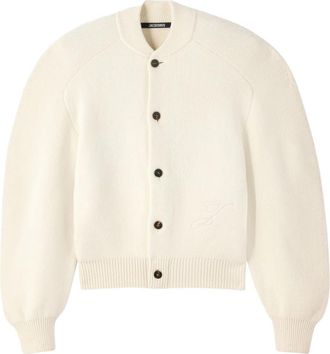 Jacquemus Oversized Vest - Heren - Vesten - Wit - L - Truien & Vesten