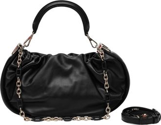 Roger Vivier Middelgrote Schoudertas Viv Choc Royale - Dames - Handtassen - Zwart - ONE Size - Tassen