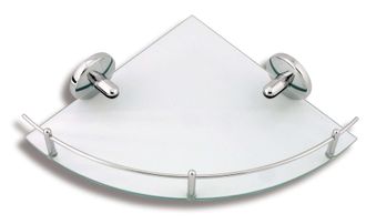 Ferro Novaservis Metalia 1 - Estante Esquinero, Cristal/cromo 6158,0
